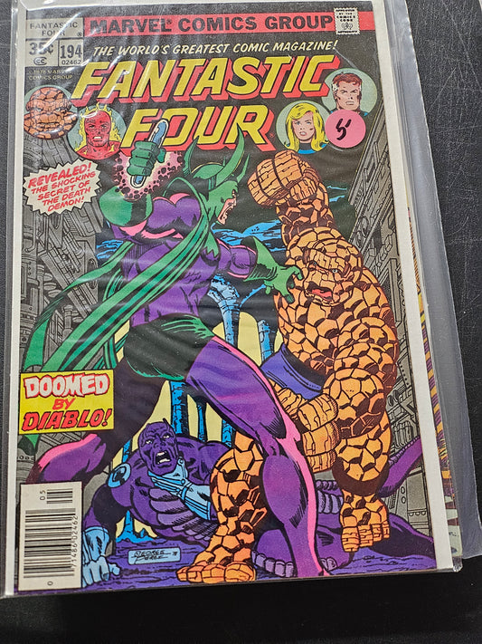 100.114 Fantastic Four – #194 – v1 (1961–1995)