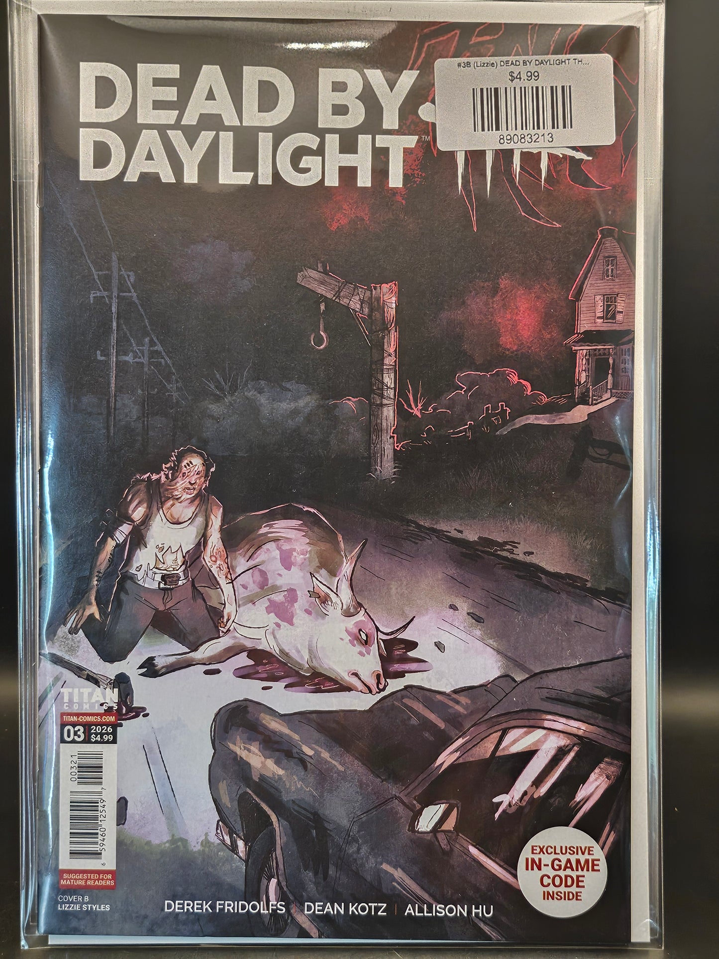 #3B (Lizzie) DEAD BY DAYLIGHT THE HILLBILLY (OF 4 LIZZIE STYLES VAR MR)