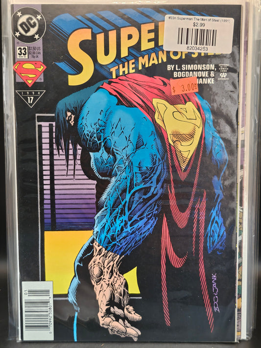 #33n Superman The Man of Steel (1991)