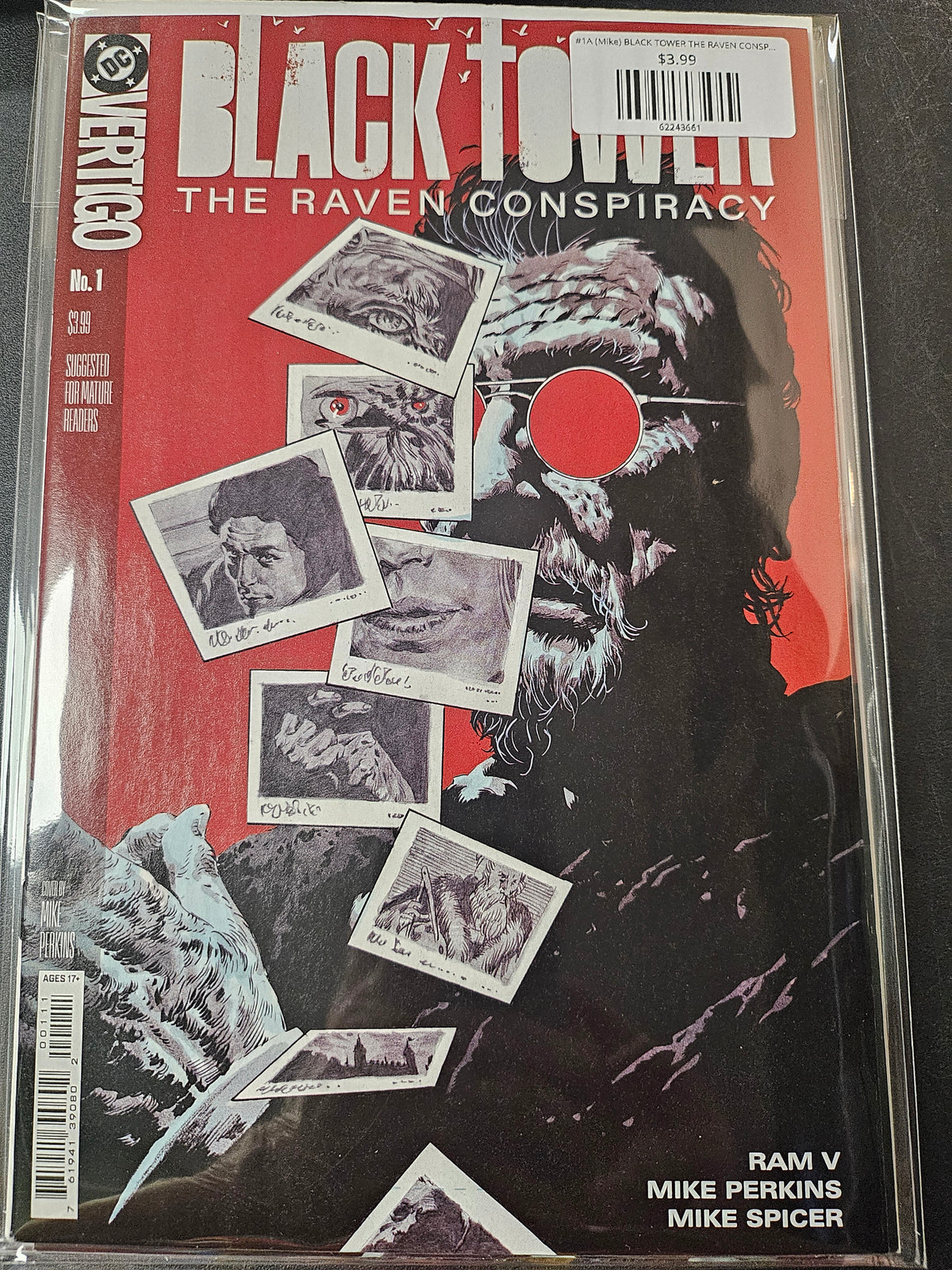 #1A (Mike) BLACK TOWER THE RAVEN CONSPIRACY (OF 6 MIKE PERKINS MR)