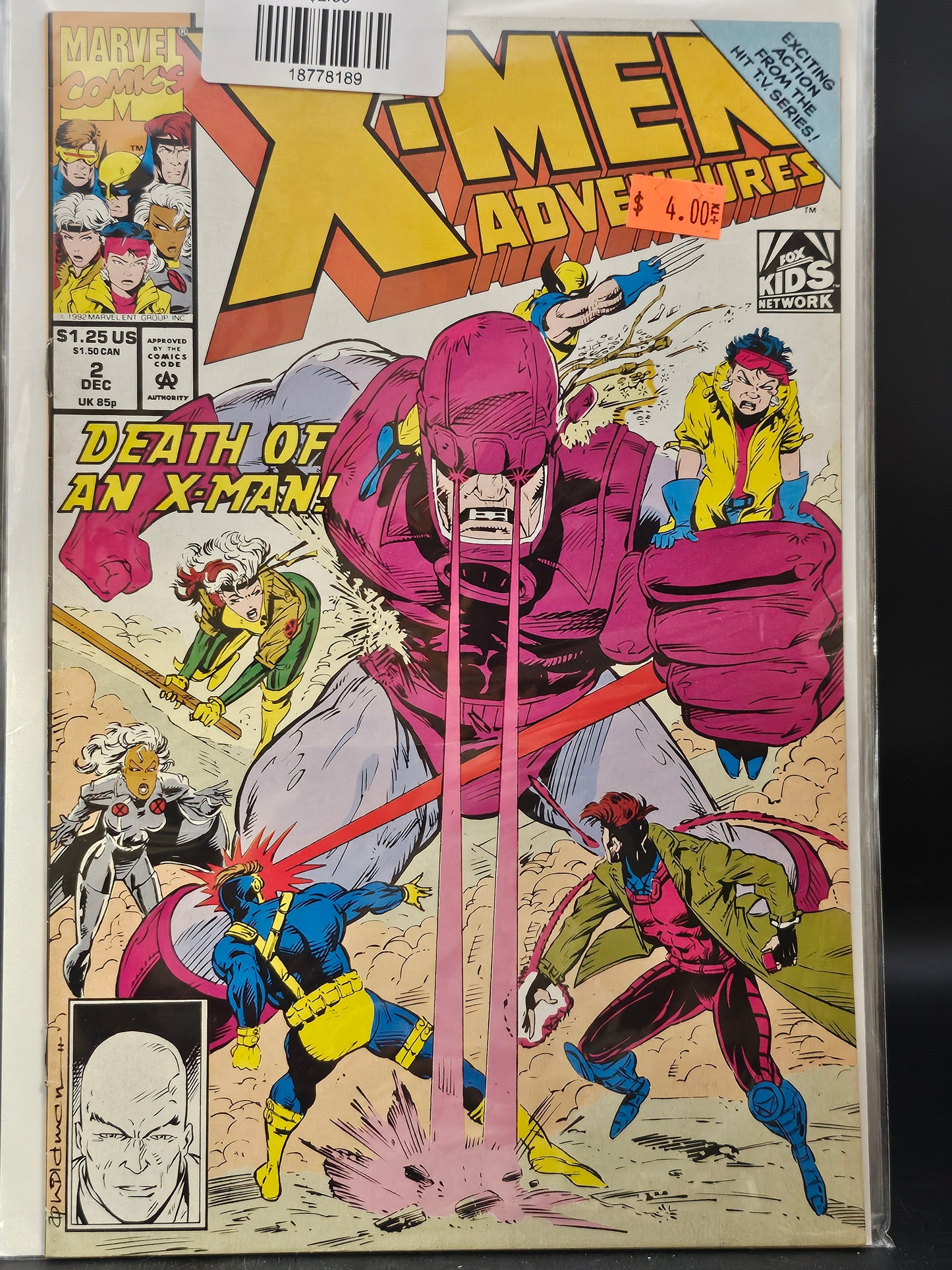 #2d X-Men Adventures (1992 Marvel) Season I