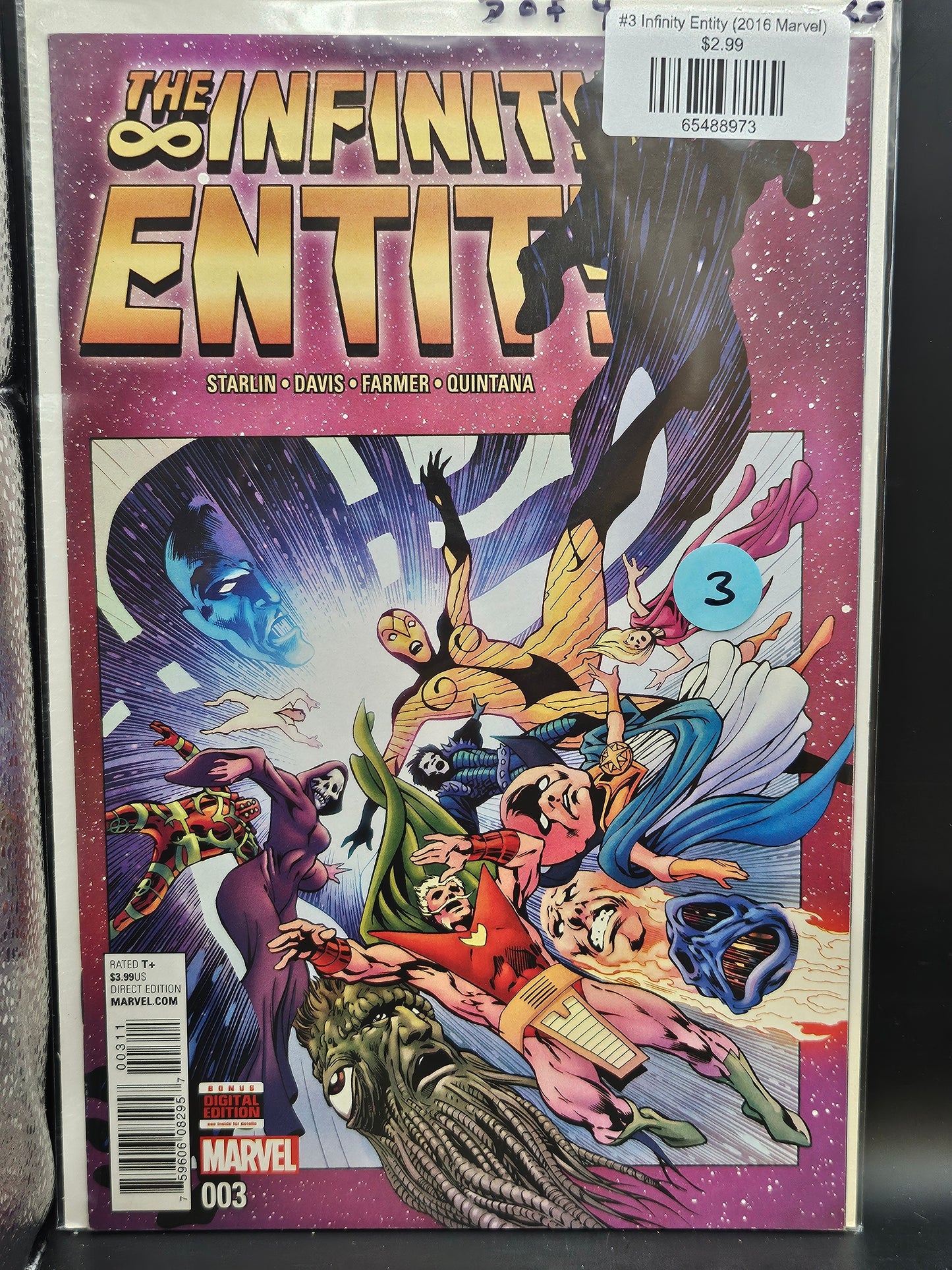 #3 Infinity Entity (2016 Marvel)