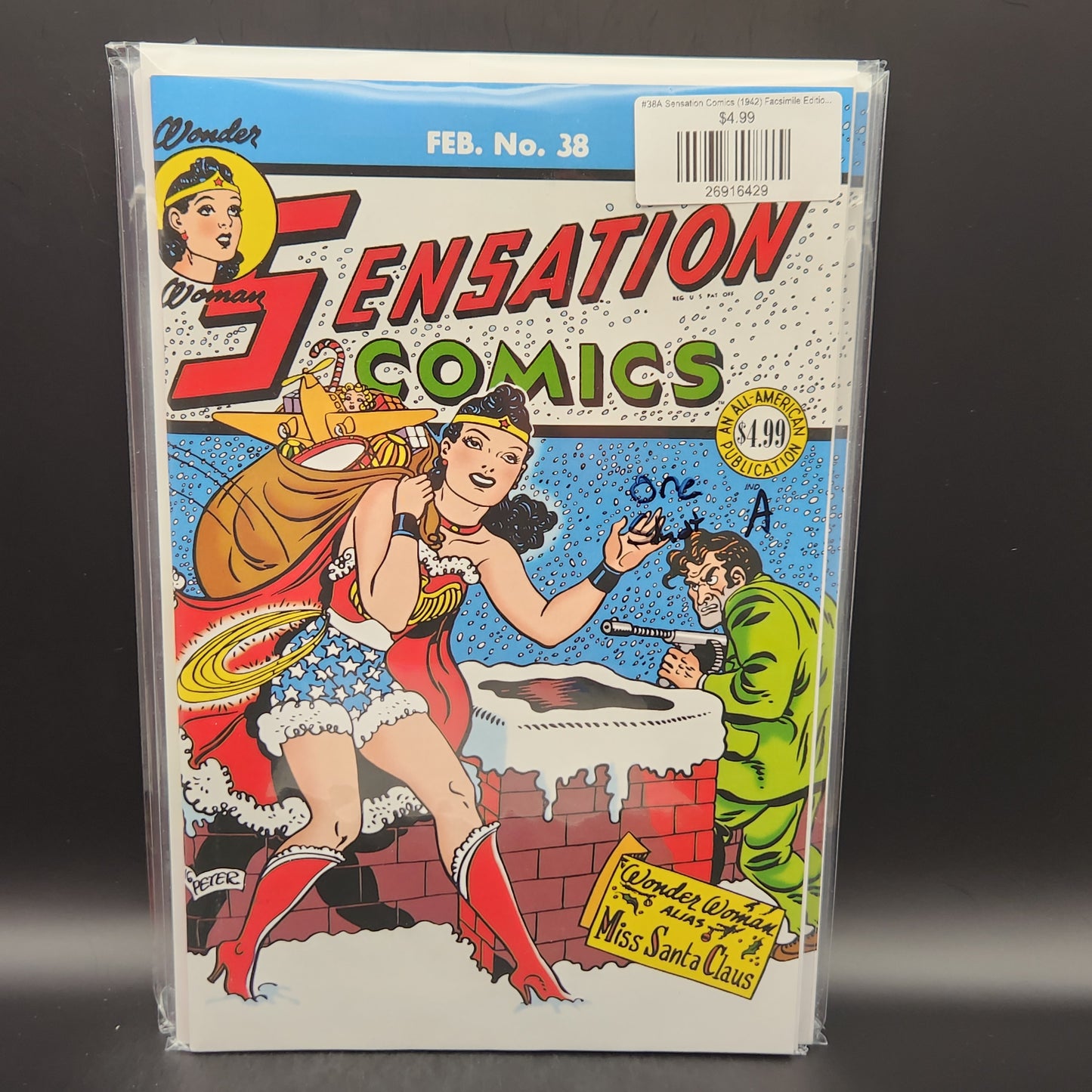 #38A Sensation Comics (1942) Facsimile Edition (2025 DC)