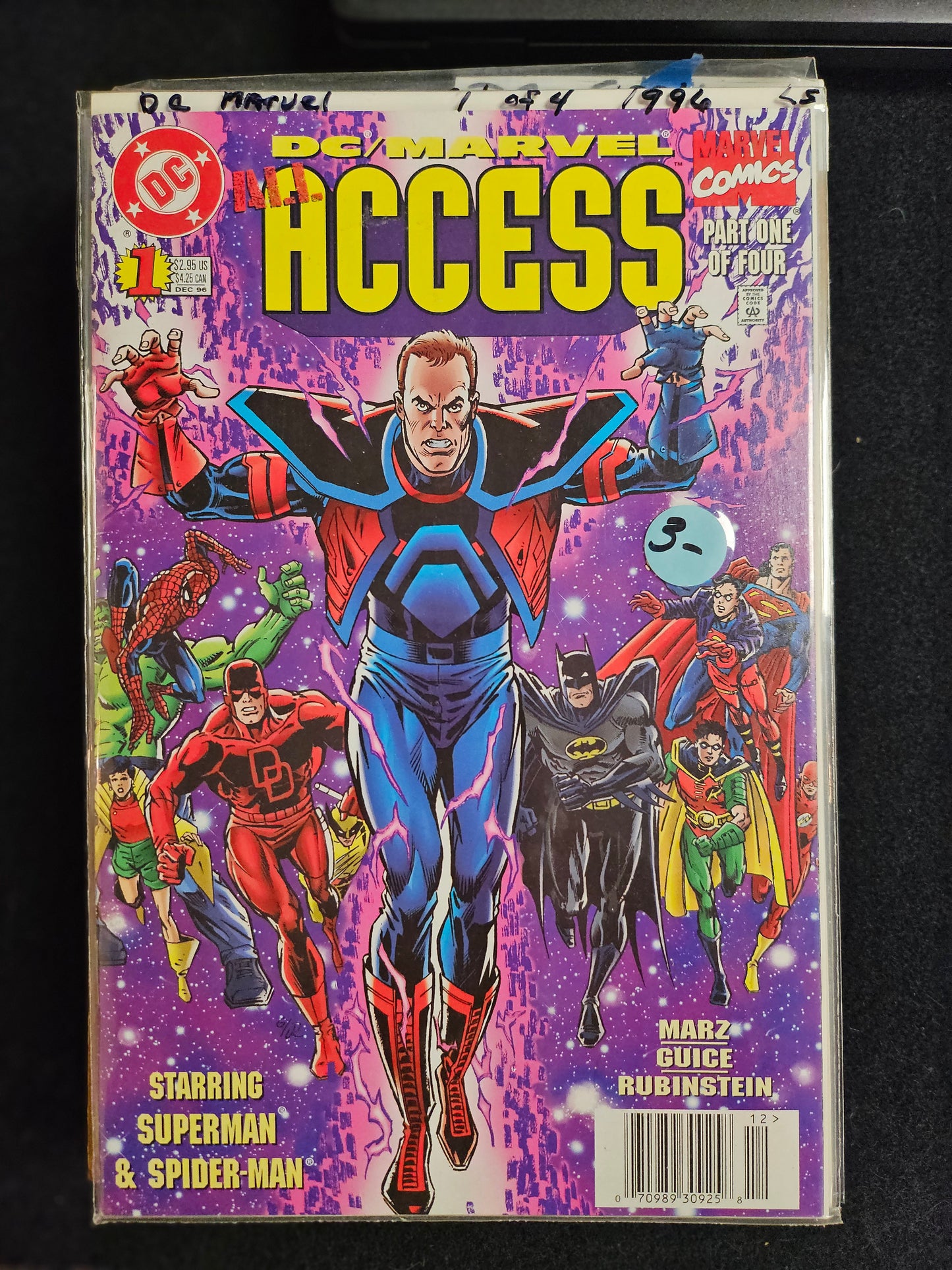 100.100 - DC Marvel All Access - (LS) #1 of 4 -1996