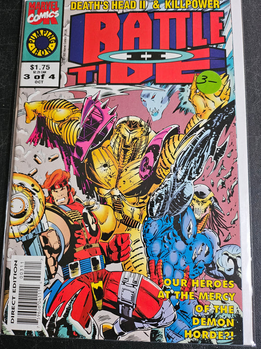 Battletide II – Marvel UK – (1993) – Volume 1 – Limited Series - #3 of 4