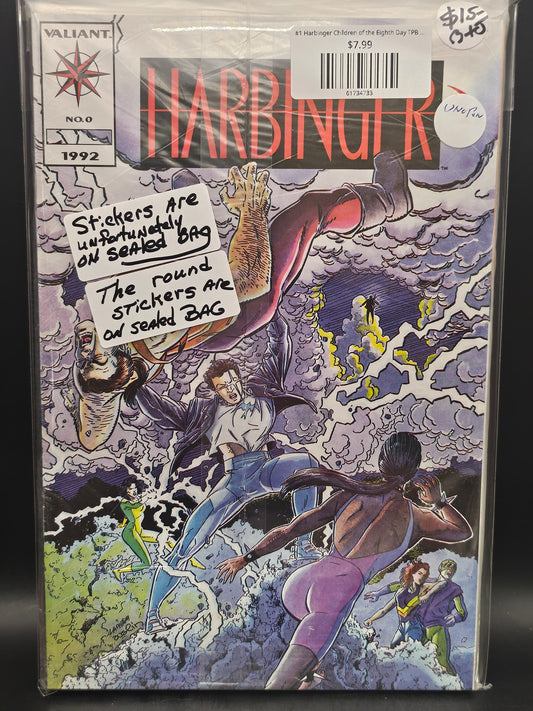 #1 Harbinger Children of the Eighth Day TPB (1992 Valiant) (Sealed)