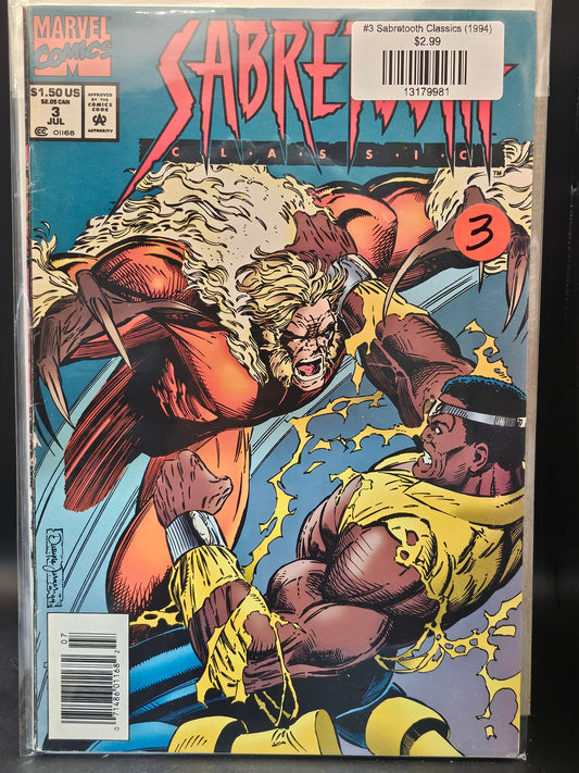 #3 Sabretooth Classics (1994)