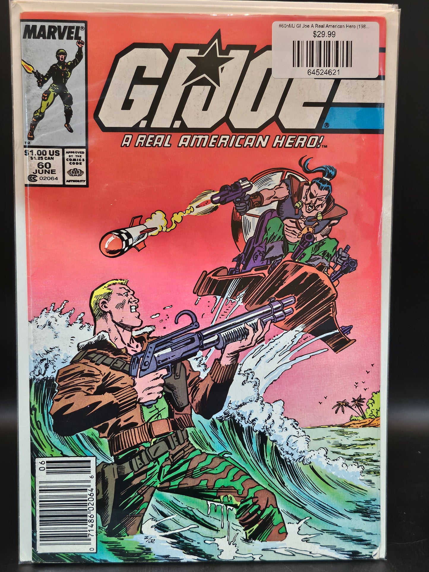 #60nMJ GI Joe A Real American Hero (1982 Marvel)