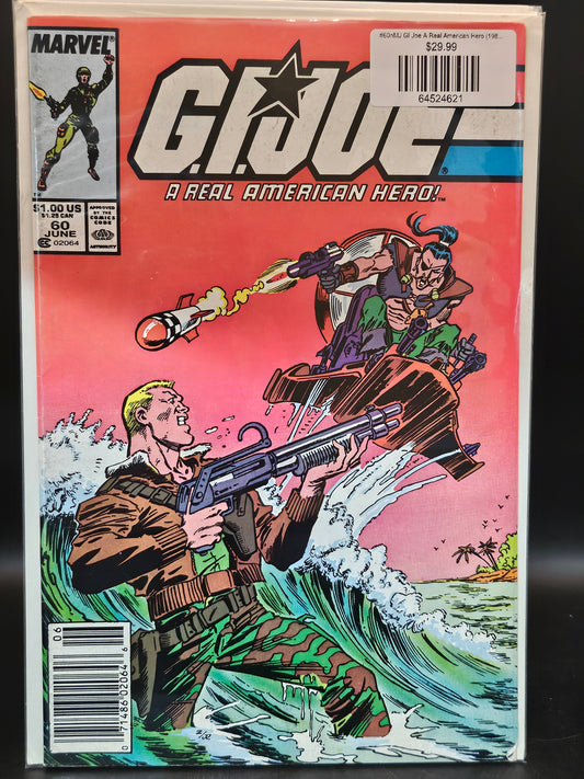 #60nMJ GI Joe A Real American Hero (1982 Marvel)
