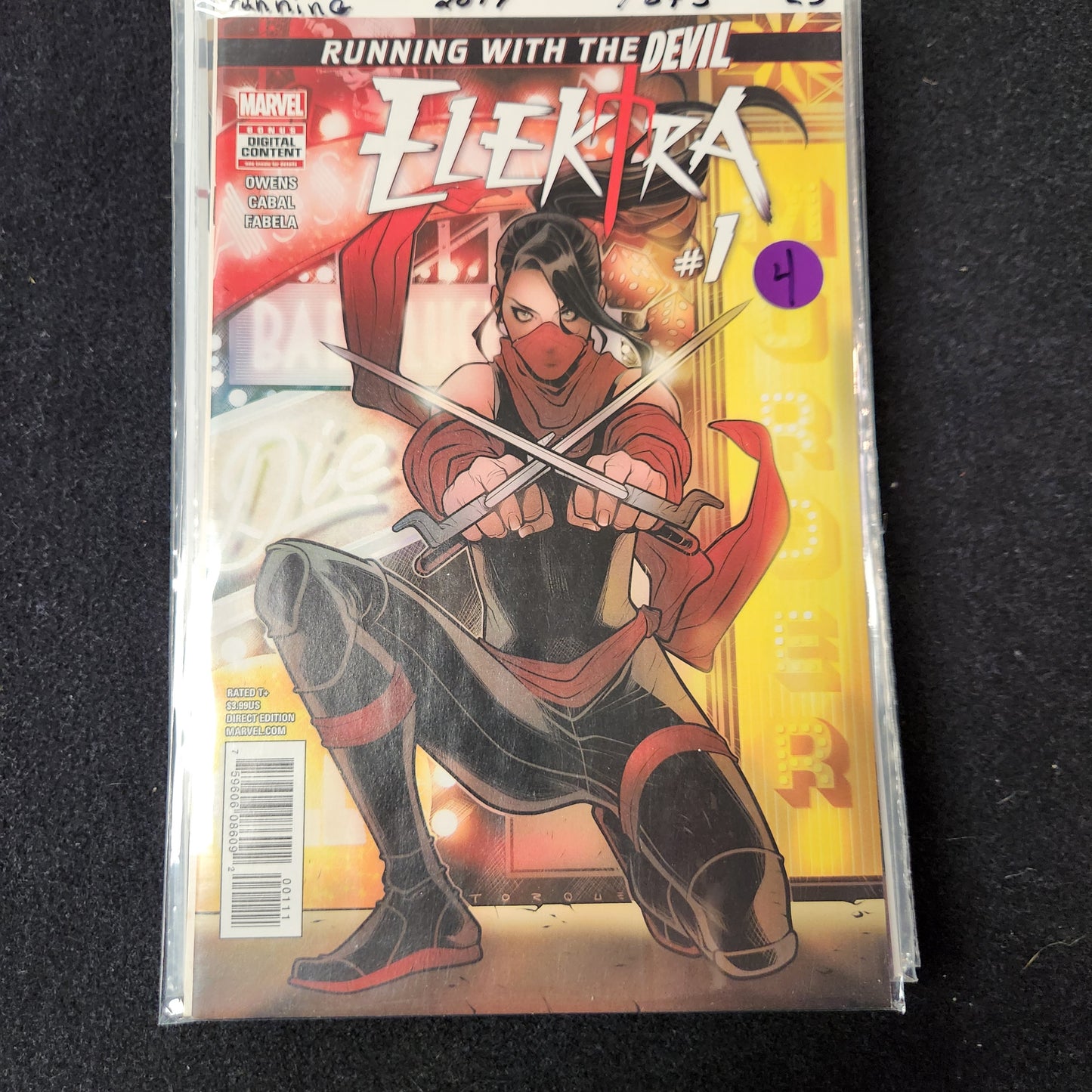 101.108 – #1 of 5 – running with the devil – Elecktra Limited Series