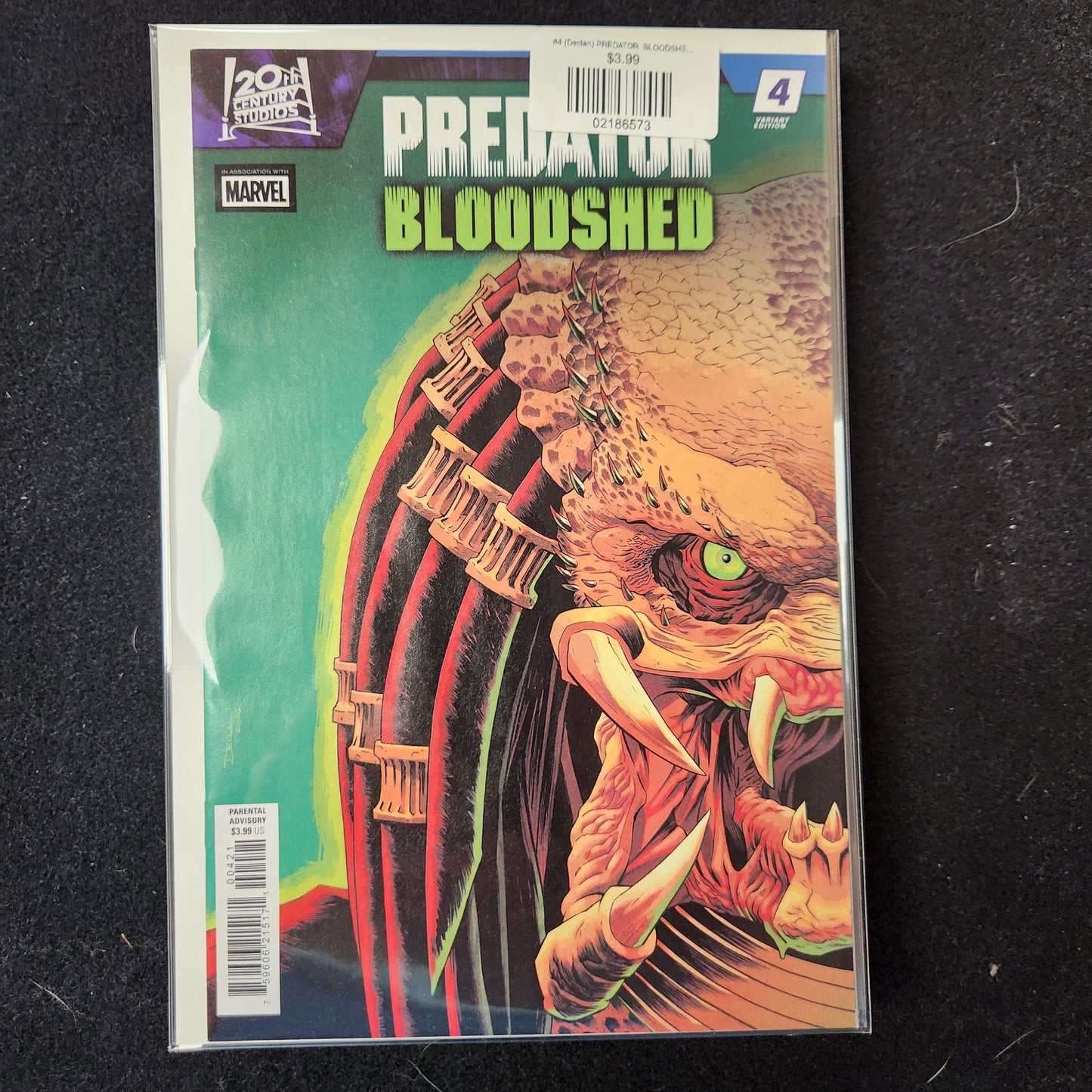 #4 (Declan) PREDATOR: BLOODSHED (DECLAN SHALVEY VARIANT)