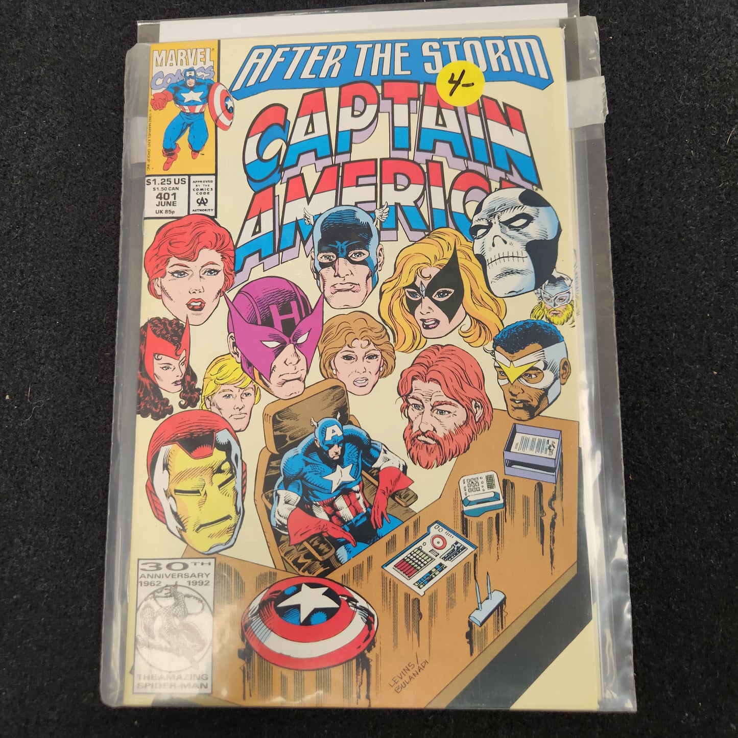 Captain America – Marvel – 1968–1996 – Volume 1 – Ongoing Series – #401