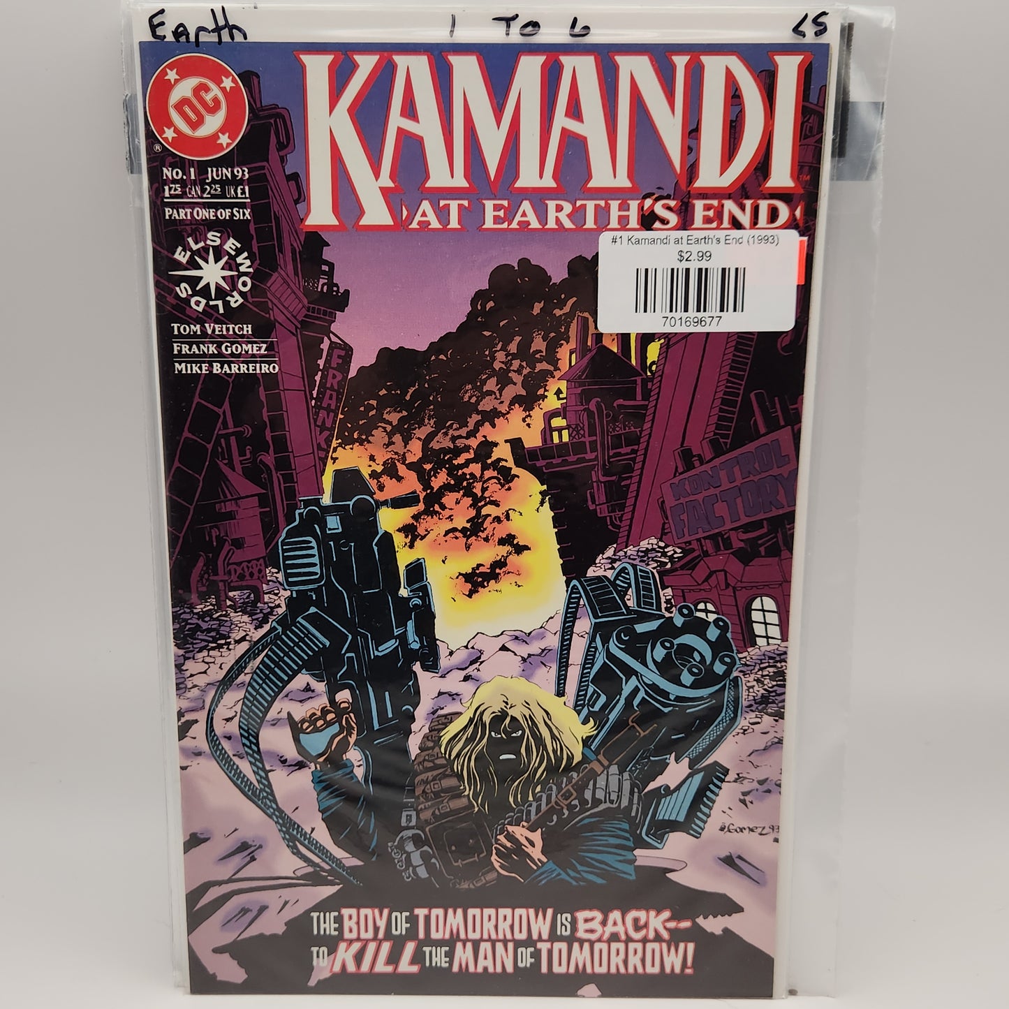 #1 Kamandi at Earth's End (1993)