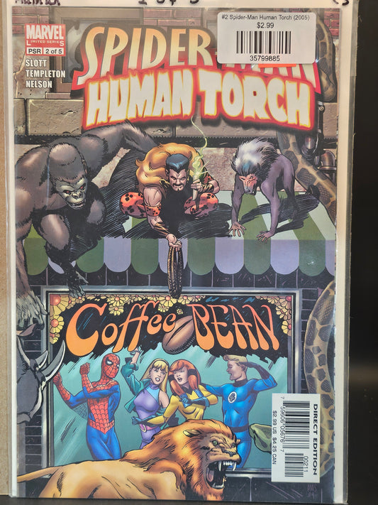 #2 Spider-Man Human Torch (2005)