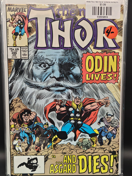 #399d Thor (1962 Marvel 1st Series Journey Into Mystery)