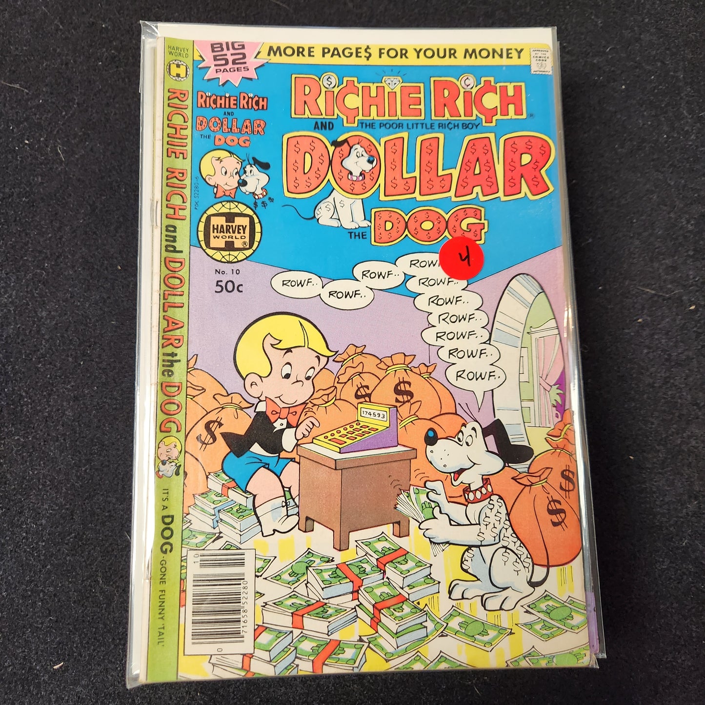 107.100 – Richie Rich Dollar the Dog - #10 -1977-82
