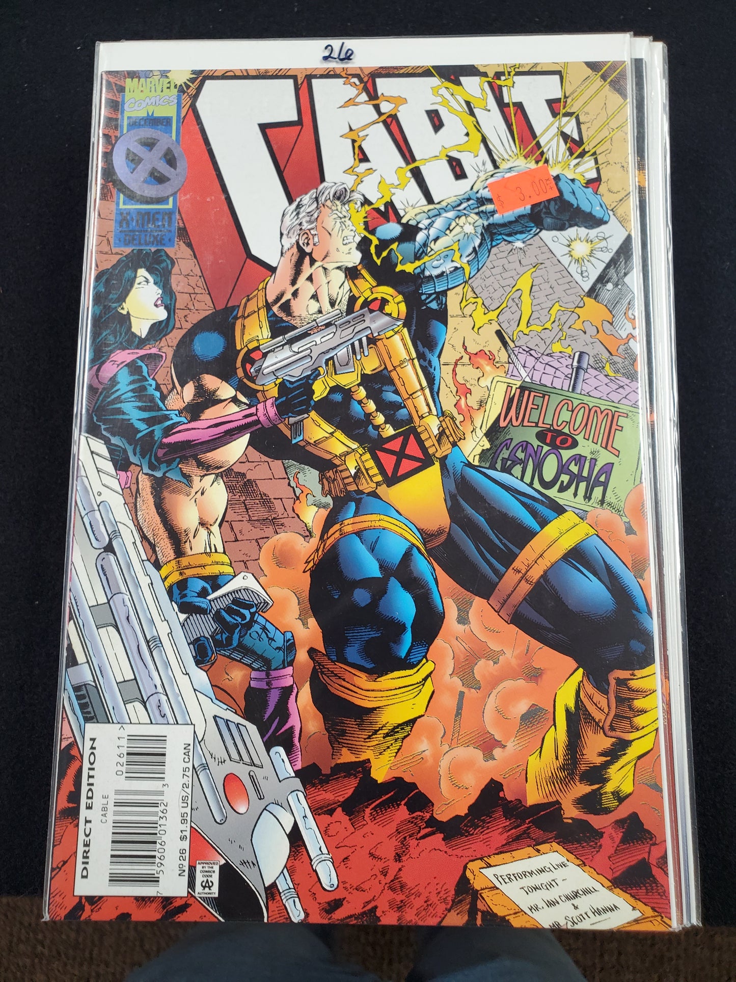 Cable – Marvel Comics – 1993–2002 – Volume 1 – #26 - Cover A - Deluxe Edition
