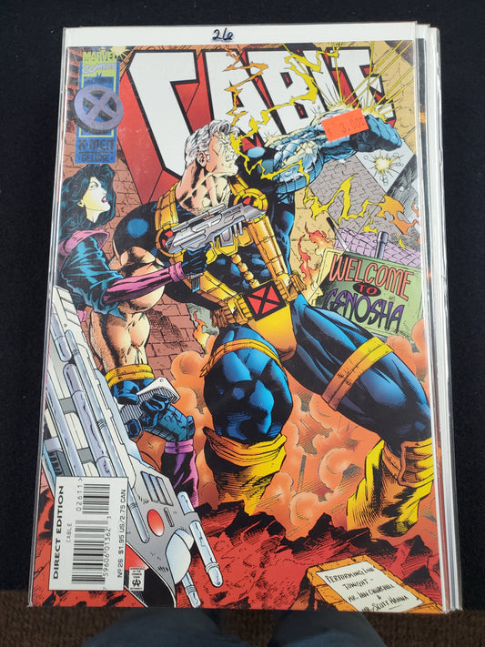 Cable – Marvel Comics – 1993–2002 – Volume 1 – #26 - Cover A - Deluxe Edition