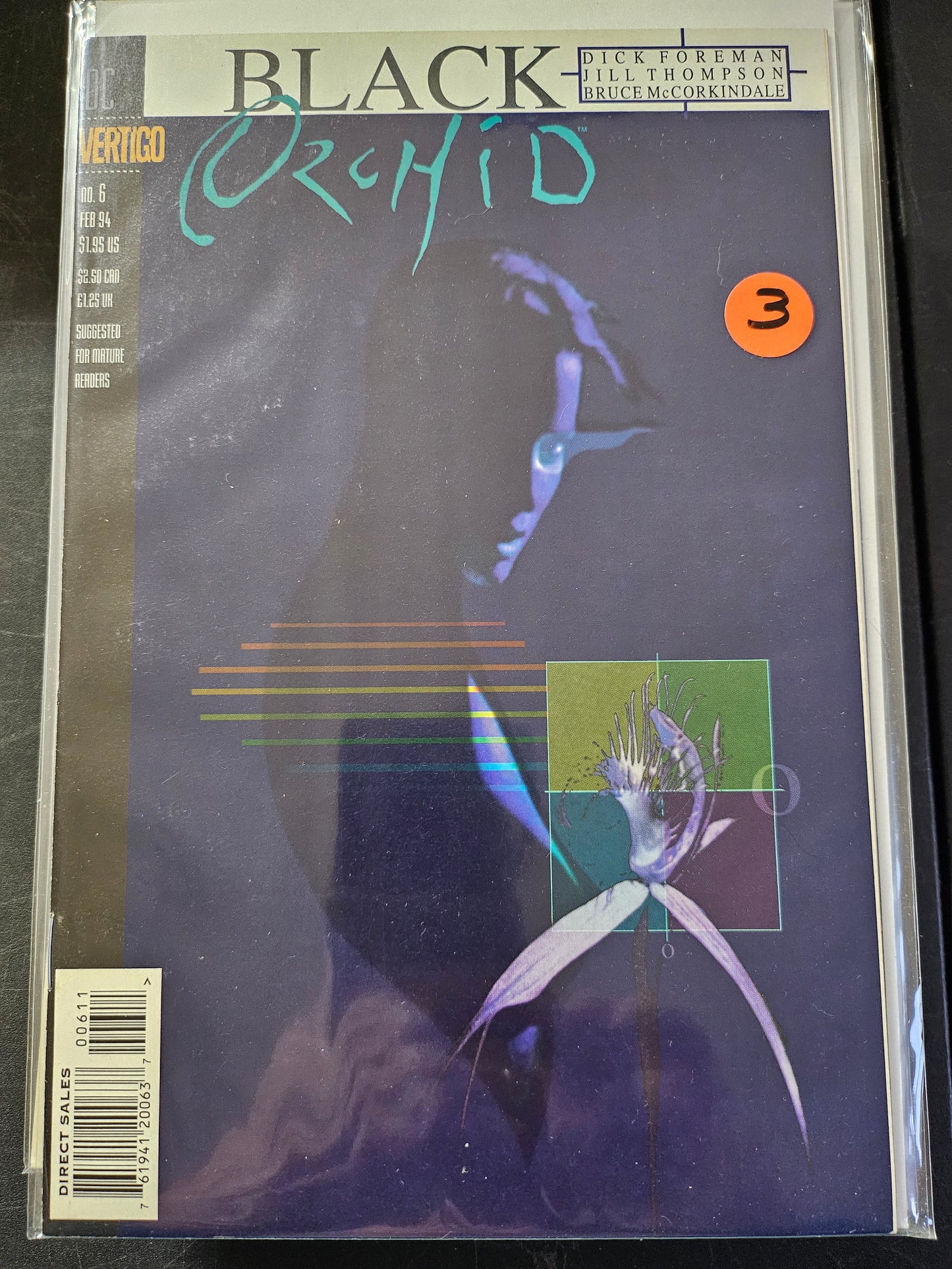 Black Orchid – DC Comics / Vertigo – (1993–1995) – Volume 2 – #6