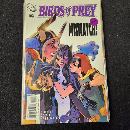 Birds of Prey – DC Comics – (1999–2009) – Volume 1 – #103