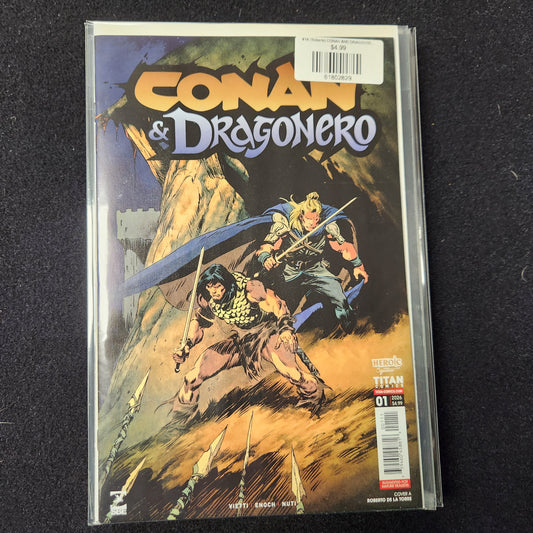 #1A (Roberto) CONAN AND DRAGONERO (ROBERTO DE LA TORRE OF 7 MR)