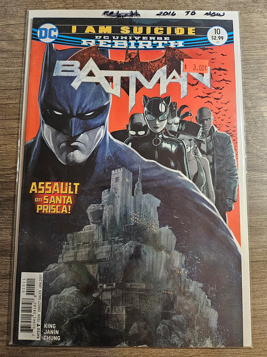 Batman – DC Comics – (2016–2026) – Volume 3 – #10 - Cover A