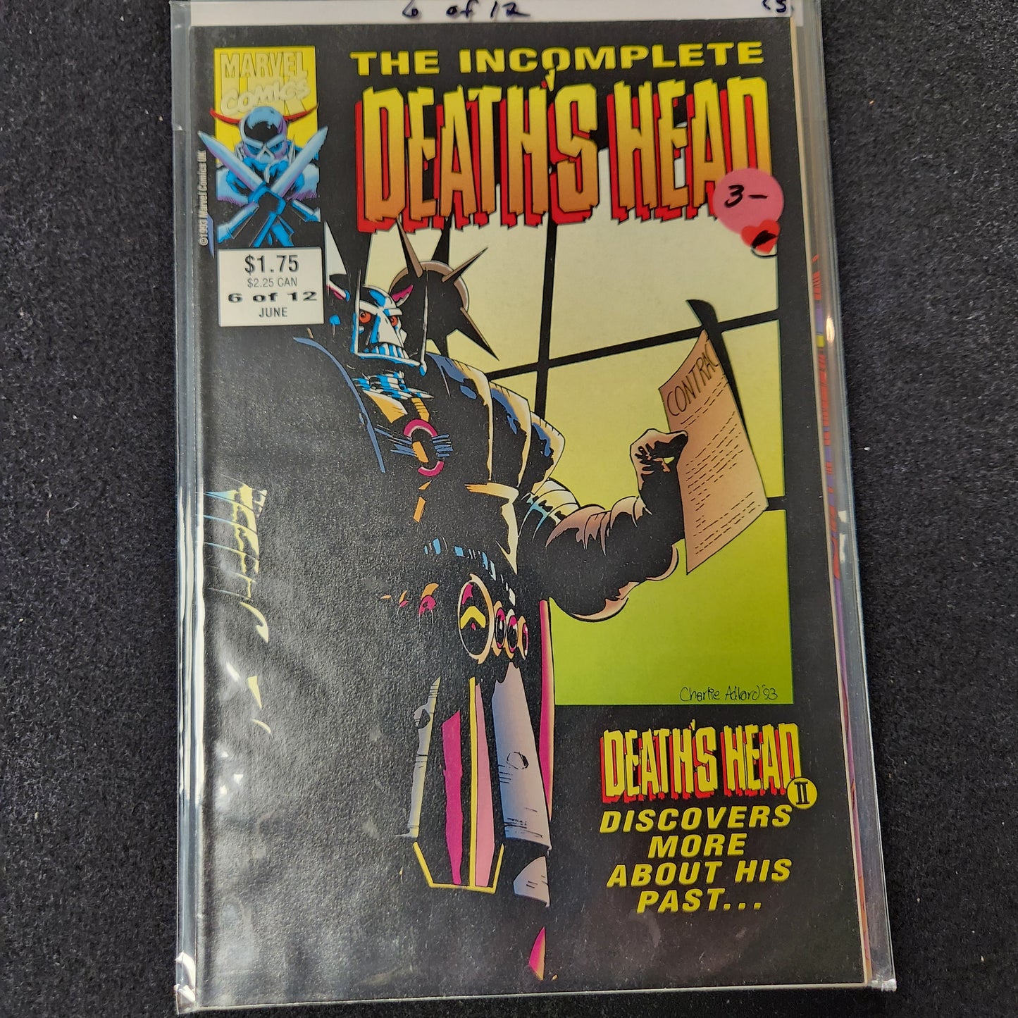 105.101 – Deaths Head Incomplete Limited series - #6 of 12