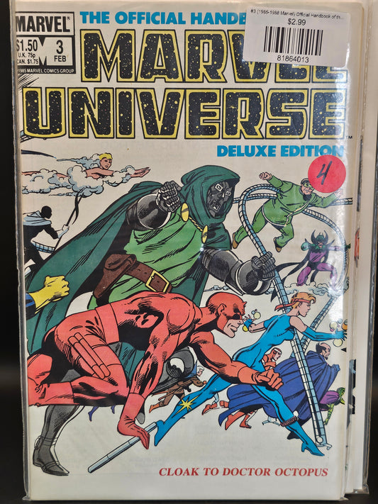 #3 (1985-1988 Marvel) Official Handbook of the Marvel Universe Deluxe Edition