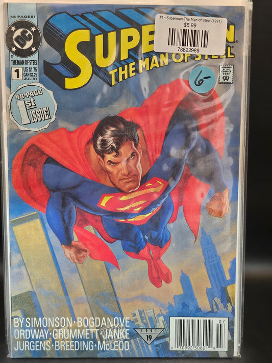 #1n Superman The Man of Steel (1991)