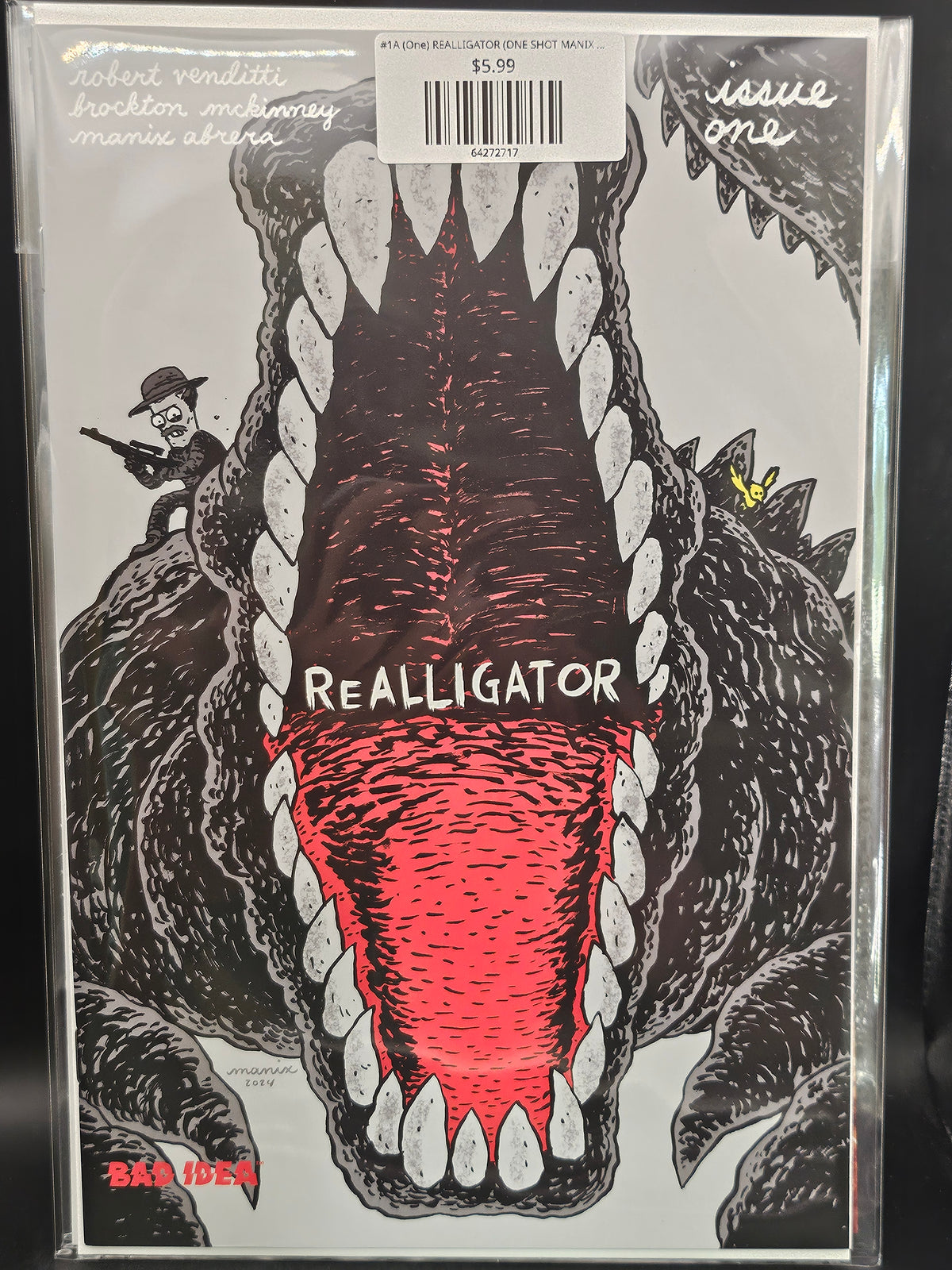 #1A (One) REALLIGATOR (ONE SHOT MANIX ABRERA)
