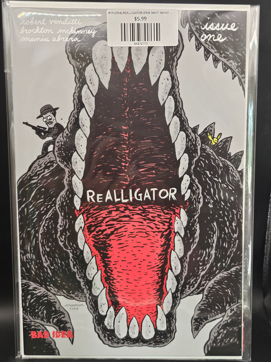 #1A (One) REALLIGATOR (ONE SHOT MANIX ABRERA)