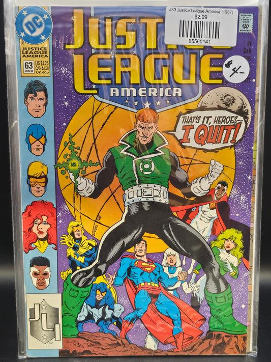 #63 Justice League America (1987)