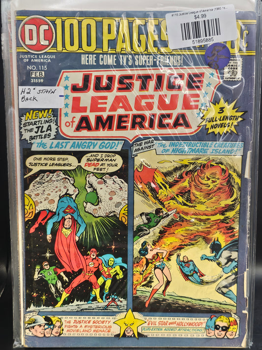 #115 Justice League of America (1960 1st Series)