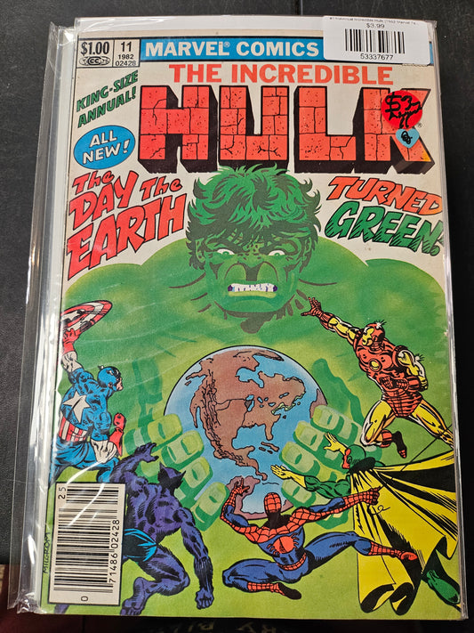 #11nAnnual Incredible Hulk (1962 Marvel 1st Series)