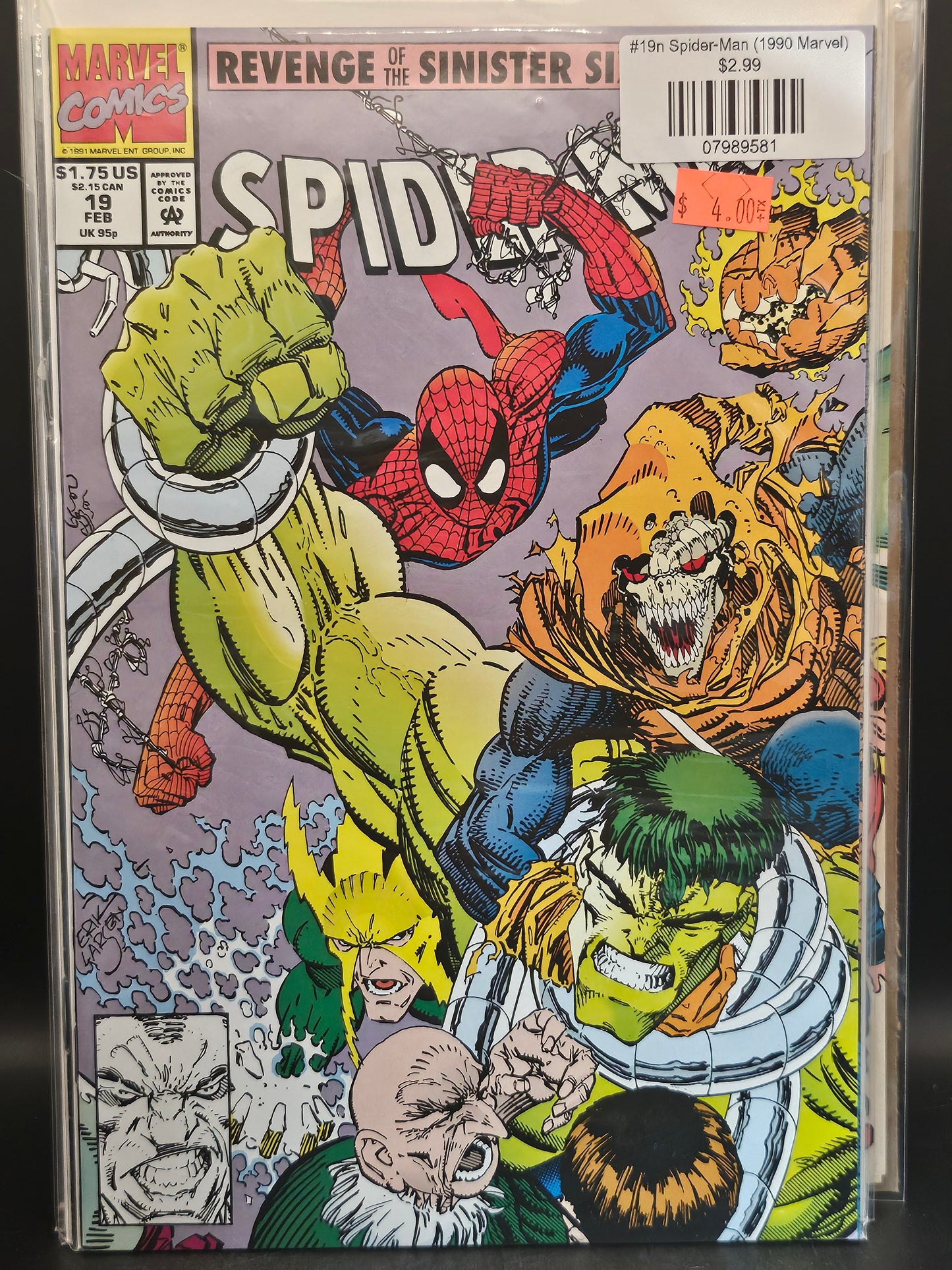 #19n Spider-Man (1990 Marvel)