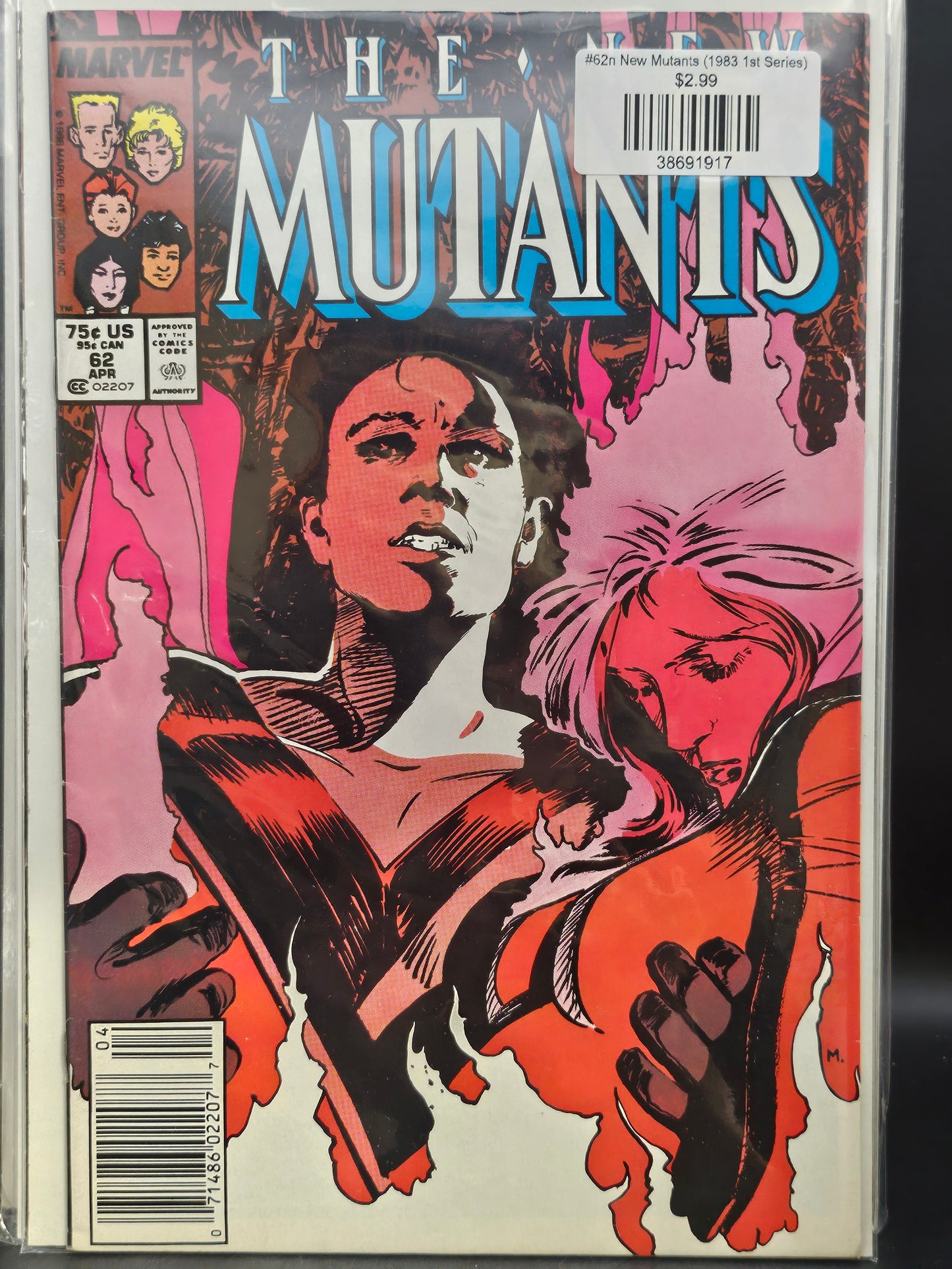#62n New Mutants (1983 1st Series)
