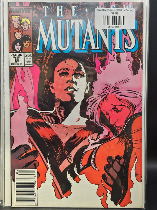 #62n New Mutants (1983 1st Series)