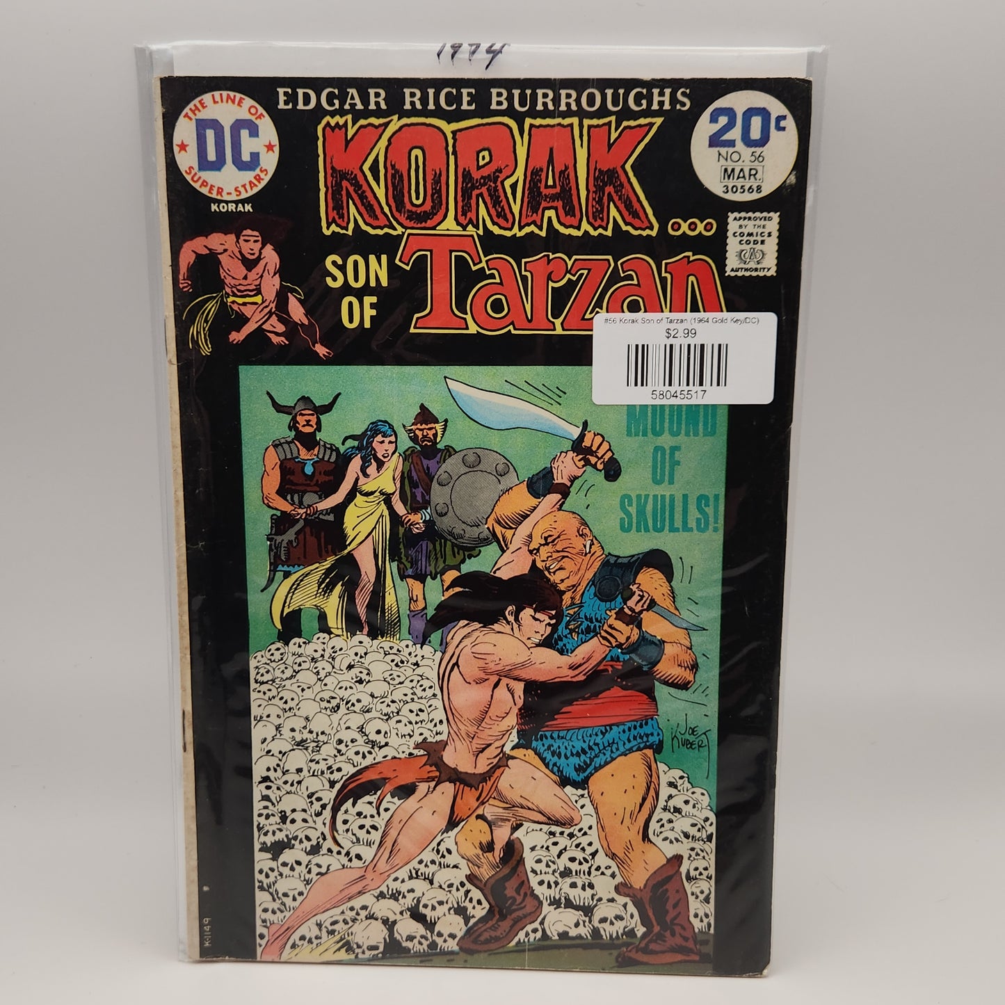 #56 Korak Son of Tarzan (1964 Gold Key/DC)