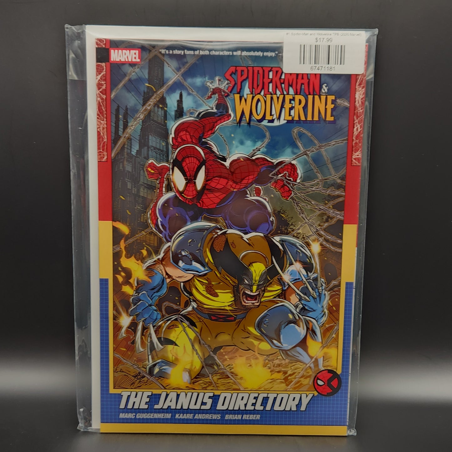 #1 Spider-Man and Wolverine TPB (2026 Marvel)