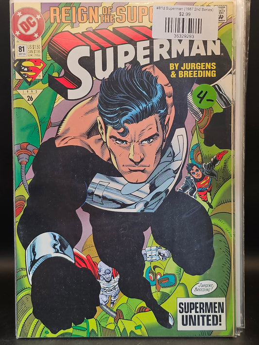 #81d Superman (1987 2nd Series)