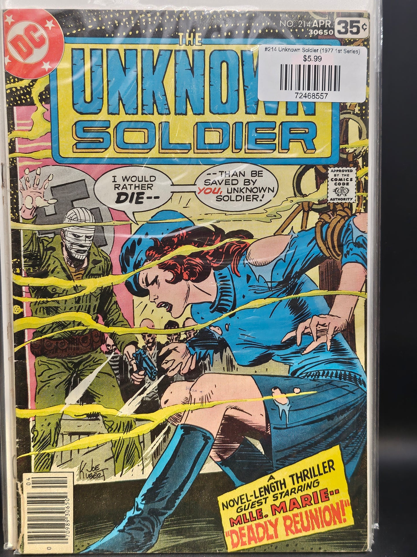 #214 Unknown Soldier (1977 1st Series)
