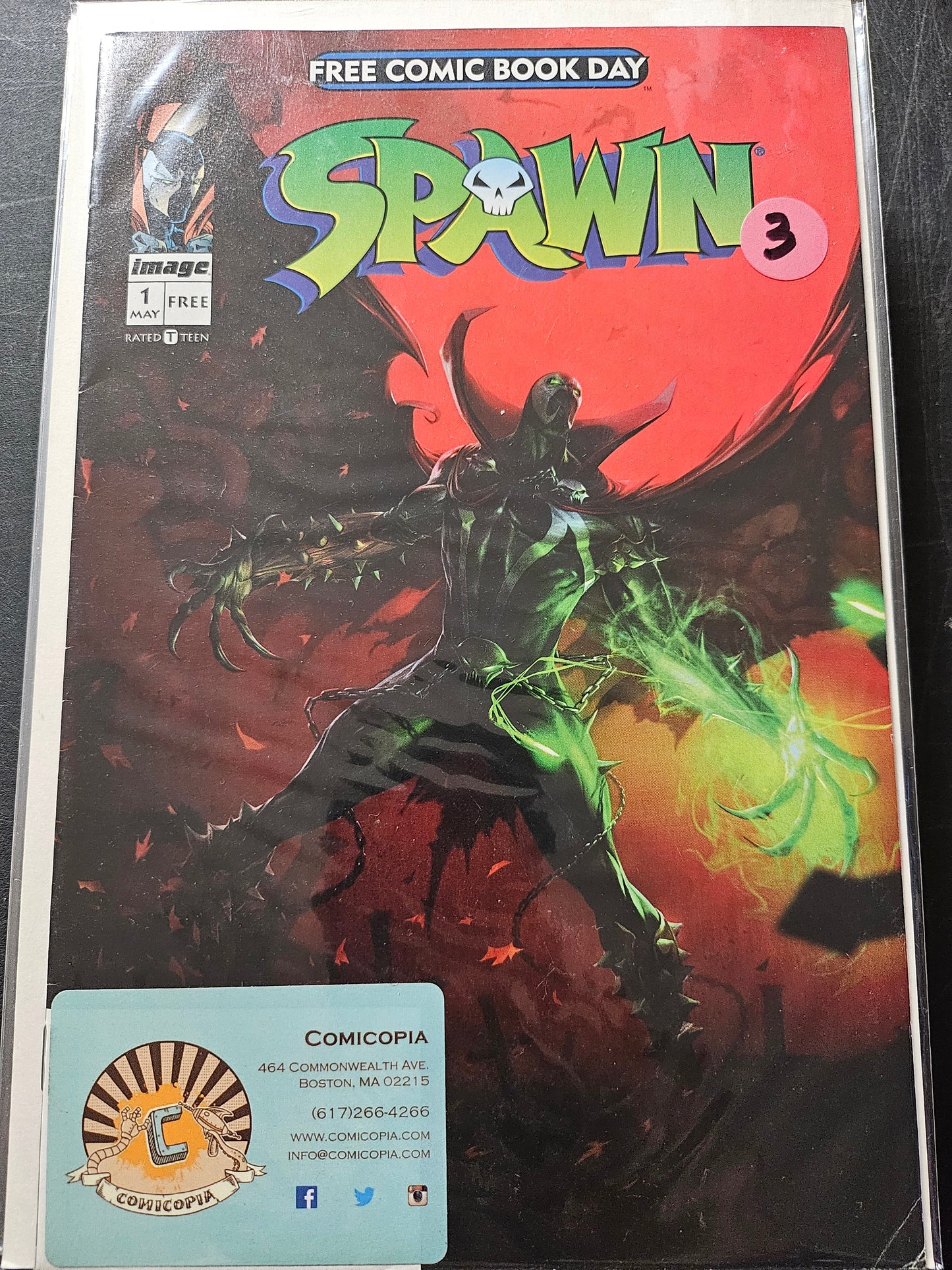 105.135 – #Spawn #nn - Free Comic Books Giveaways -Various Years