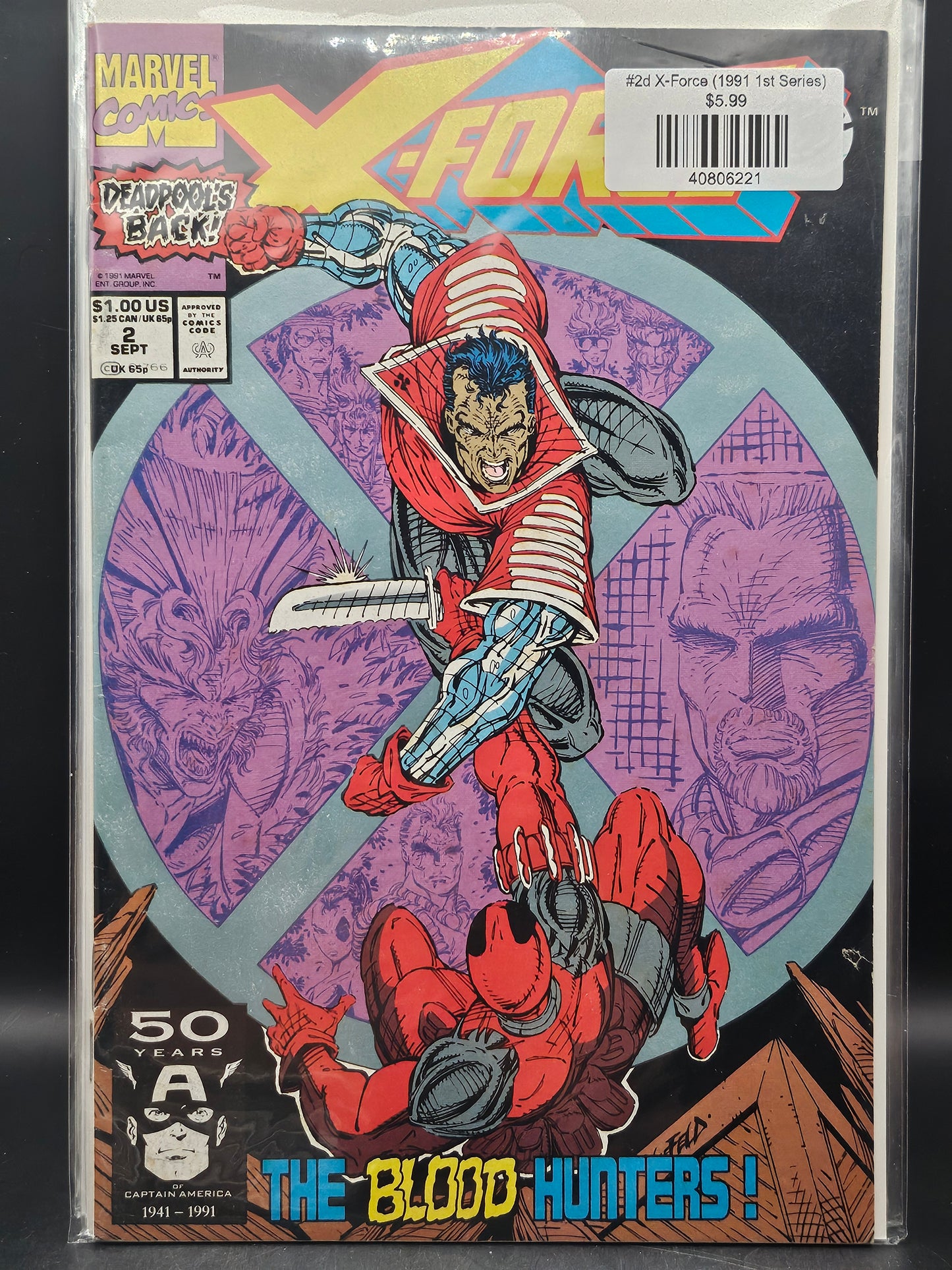 #2d X-Force (1991 1st Series)