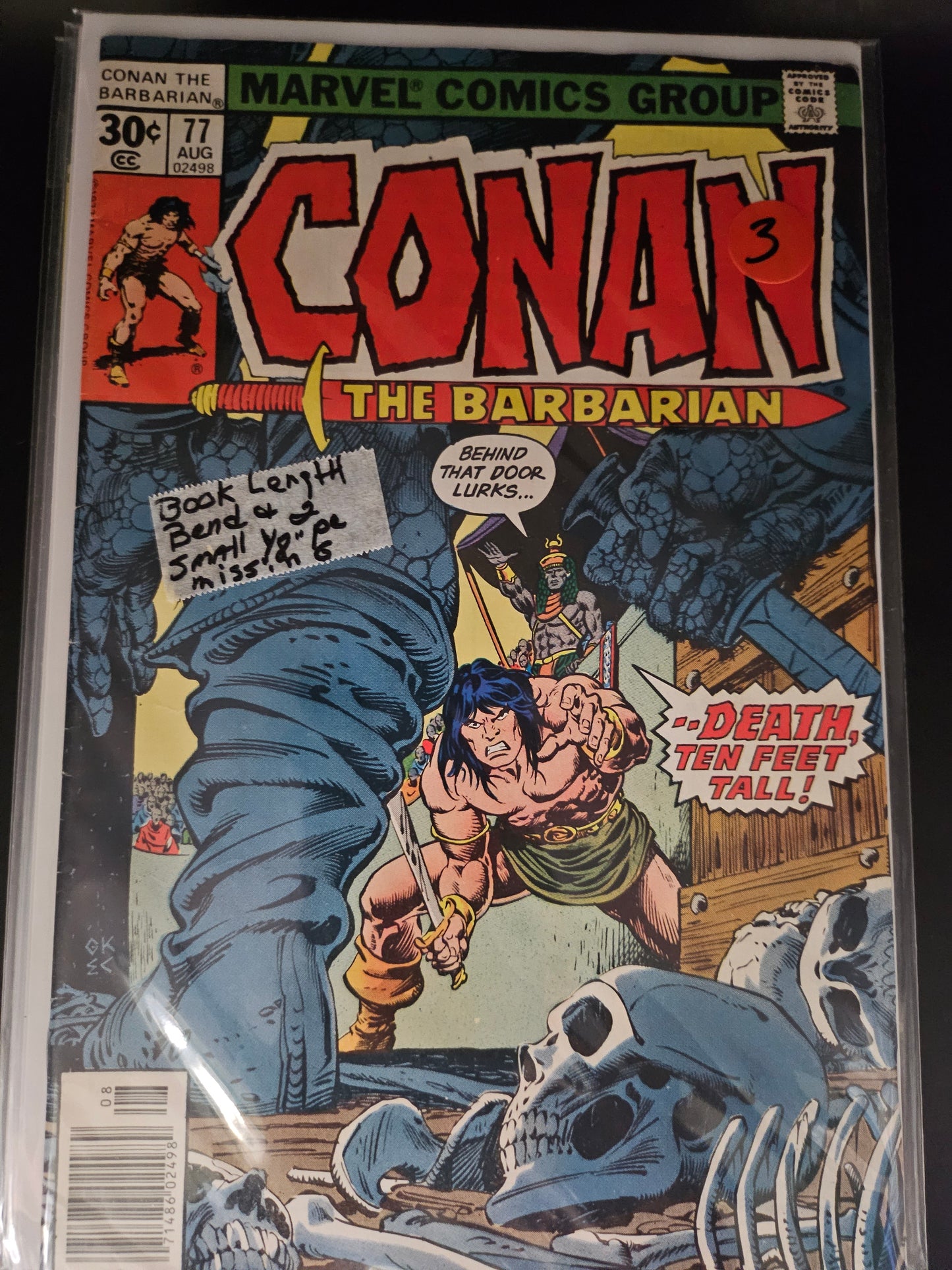 #77 - Conan the Barbarian (1970 Marvel)