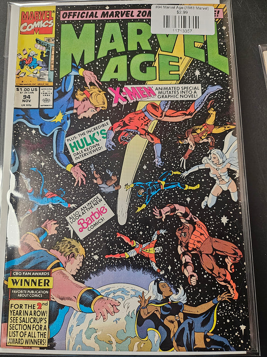 #94 Marvel Age (1983 Marvel)