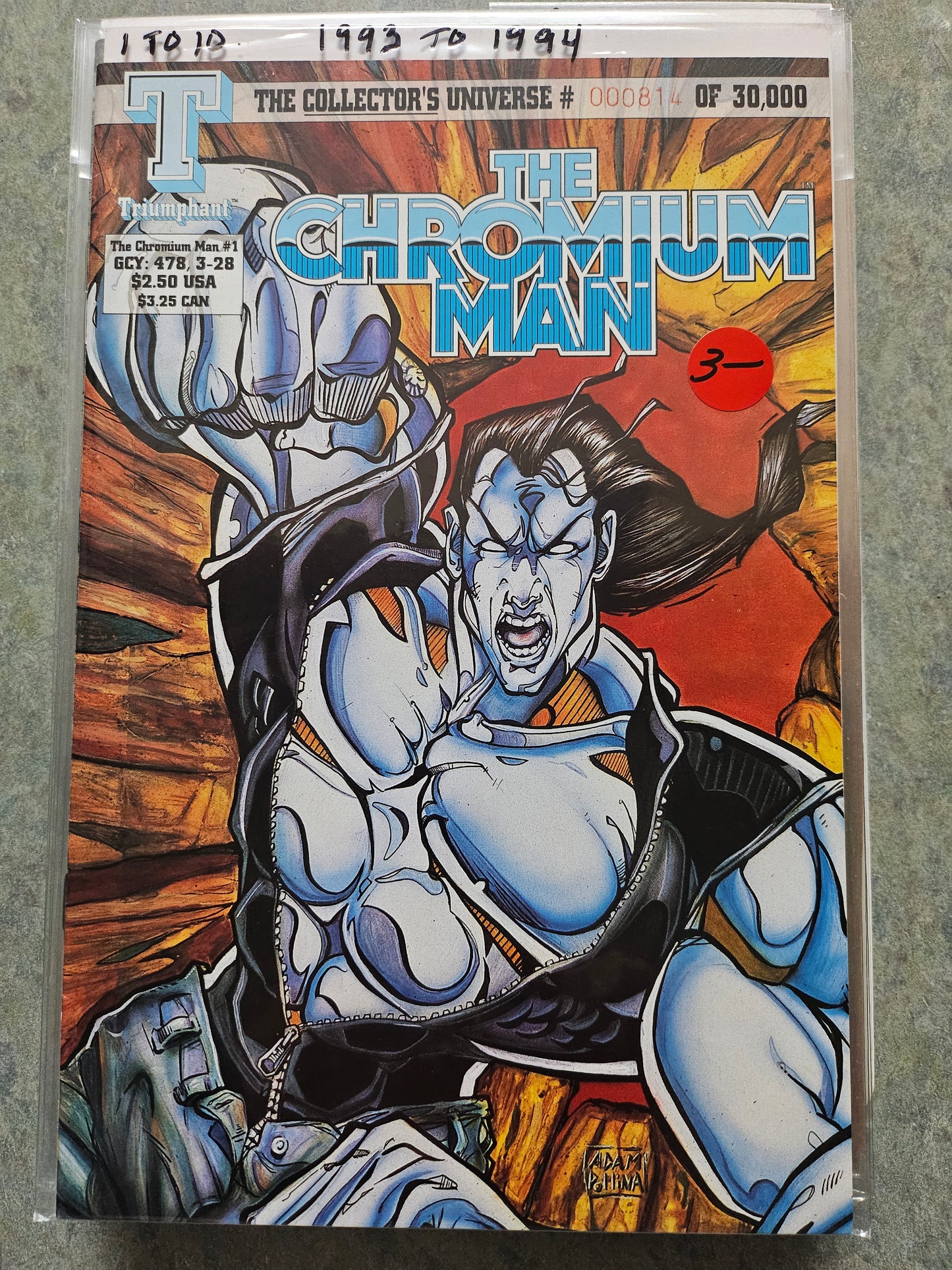 118.101 – Chromium Man - #2 -1993-94