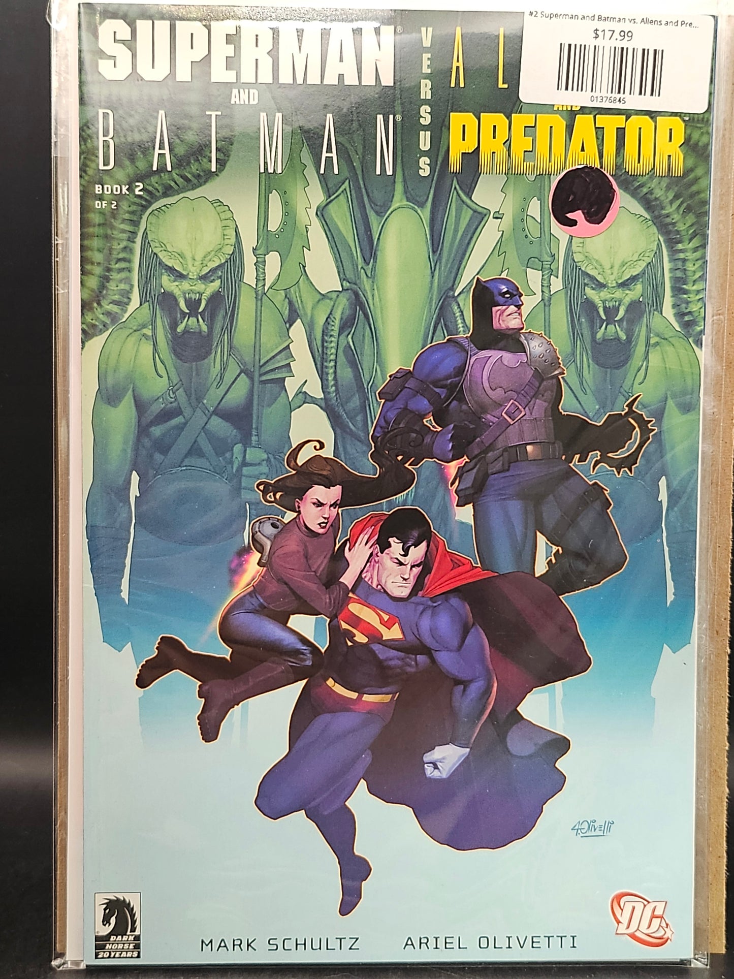 #2 Superman and Batman vs. Aliens and Predator (2007)