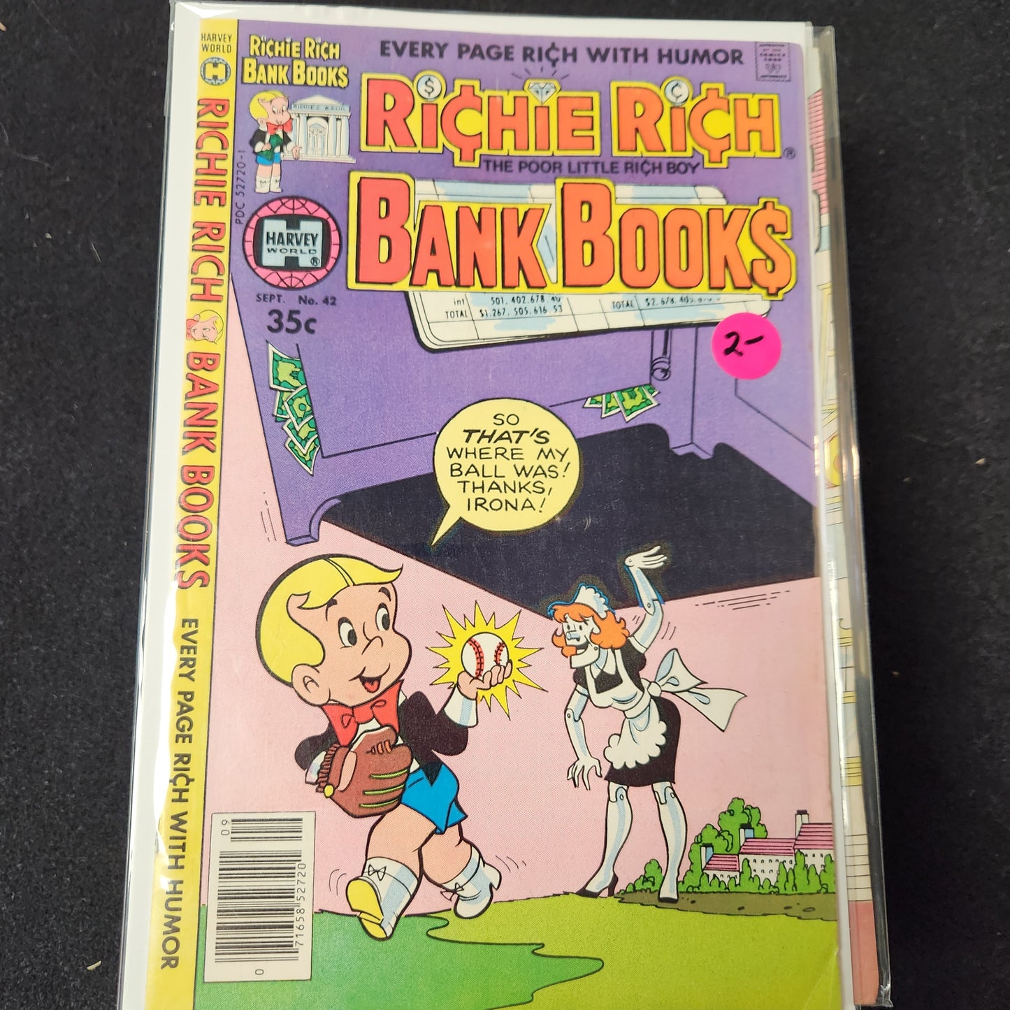 102.100 – #42 – Richie Rich Bank Books