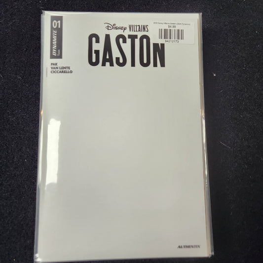 #1E Disney Villains Gaston (2026 Dynamite)