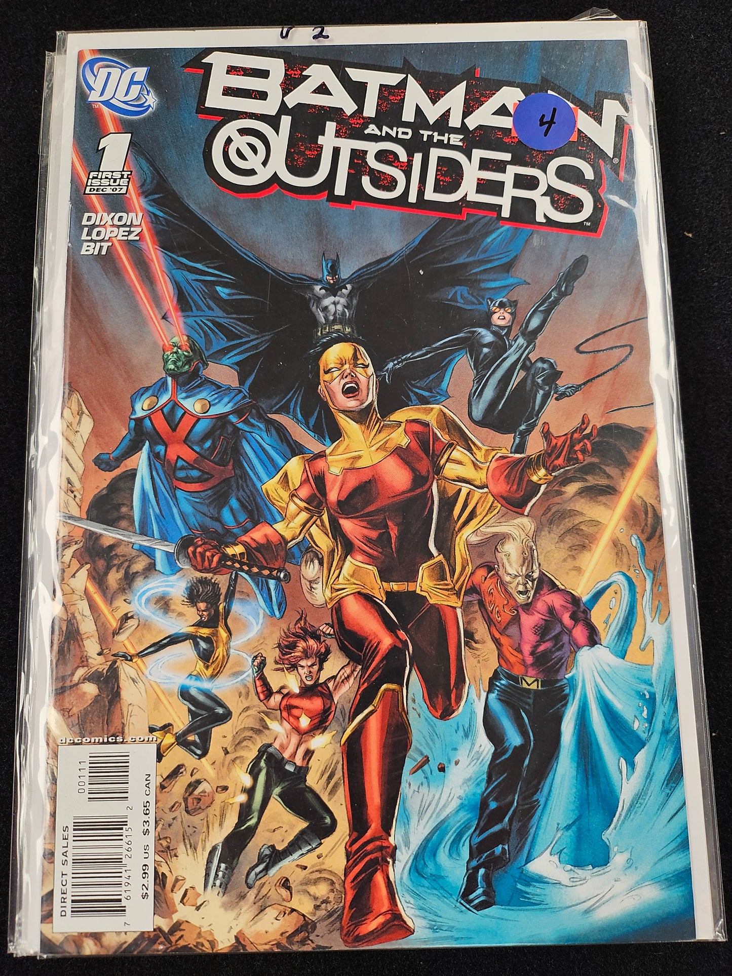 Batman and the Outsiders – DC Comics – (2007–2009) – Volume 2 – #1